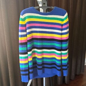 Halogen Multicolor Striped Women's Sweater